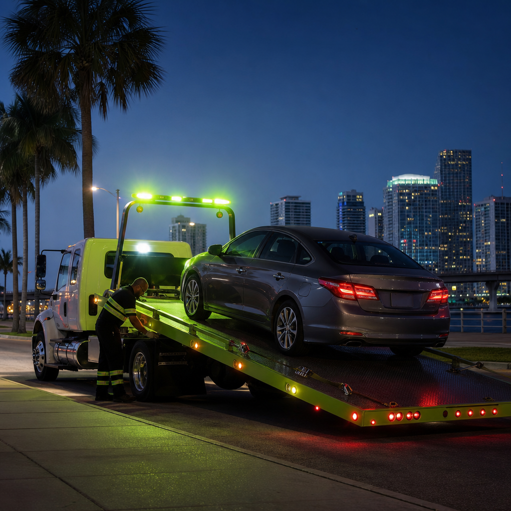 24-hour towing and roadside help in West Palm Beach — 24-hour towing image in West Palm Beach